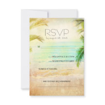 Sonnenuntergang Strand romantische Hochzeit RSVP K
