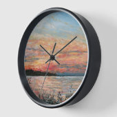 Sonnenuntergang Strandbilder Uhr (Winkel)