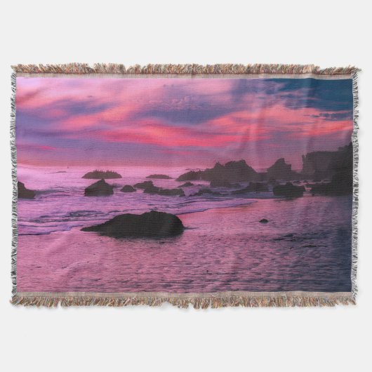 Sonnenuntergang Strandkeule 16 Decke (Vorderseite)