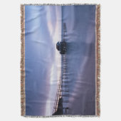 Sonnenuntergang Strandkeule 30 Decke (Vorderseite Vertikal)