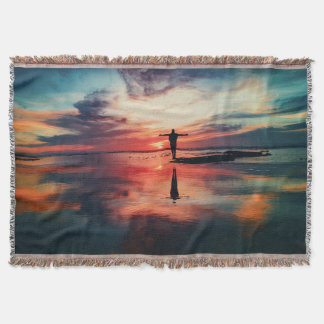 Sonnenuntergang Strandkeule 34 Decke