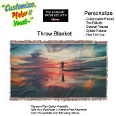 Sonnenuntergang Strandkeule 34 Decke