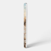 Sonnenuntergang Strandpromenade Samsung Galaxy Hülle (Linke Seite)