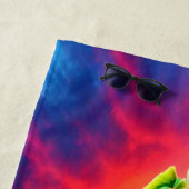 Sonnenuntergang Strandtuch (Beispiel)