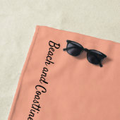 Sonnenuntergang Strandtuch (Beispiel)