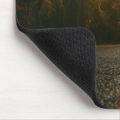 Sonnenuntergang-Straße Mousepad (Ecke)