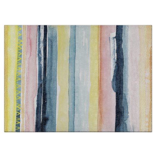 Sonnenuntergang-Strom I Schneidebrett (Vorderseite)