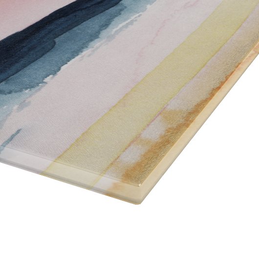 Sonnenuntergang-Strom I Schneidebrett (Ecke)