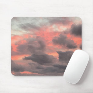Sonnenuntergang Sturmwolken Mousepad