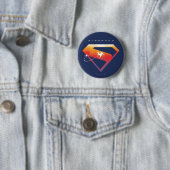 Sonnenuntergang Superman Shield Button (Beispiel)