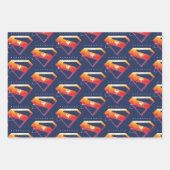Sonnenuntergang Superman Shield Geschenkpapier Set (Vorderseite 3)