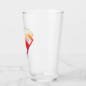 Sonnenuntergang Superman Shield Glas (Links)