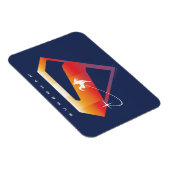 Sonnenuntergang Superman Shield Magnet (Rechte Seite)