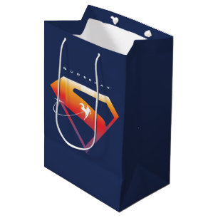 Sonnenuntergang Superman Shield Mittlere Geschenktüte