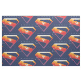 Sonnenuntergang Superman Shield Stoff (Fat Quarter (45,7 x 55,9 cm))
