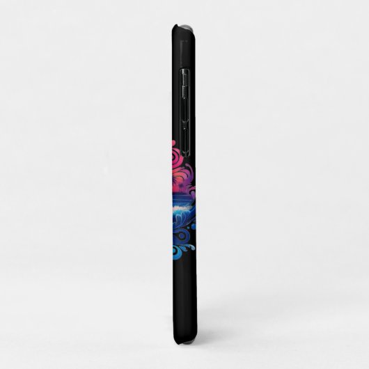 Sonnenuntergang Surfbretter - Case-Mate iPhone Hülle (Hinten/Links)