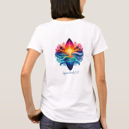 Sonnenuntergang Surfbretter T-Shirt