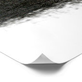 Sonnenuntergang Surfen Biarritz Poster (Ecke)