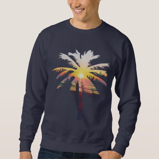 Sonnenuntergang Sweatshirt (Vorderseite)