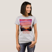 Sonnenuntergang T-Shirt (Vorne ganz)
