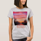 Sonnenuntergang T-Shirt (Vorderseite)