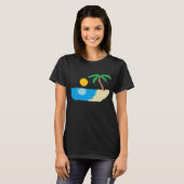 Sonnenuntergang T - Shirt (Vorne ganz)