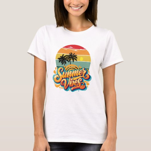 Sonnenuntergang T-Shirt (Vorderseite)