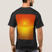 Sonnenuntergang T-Shirt (Rückseite)