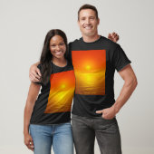 Sonnenuntergang T-Shirt (Unisex)