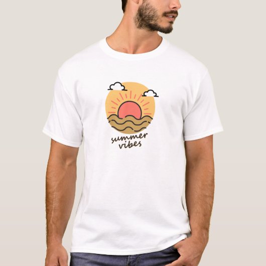 Sonnenuntergang T-Shirt (Vorderseite)