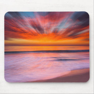 Sonnenuntergang Tamarack Beach   Carlsbad, CA Mousepad