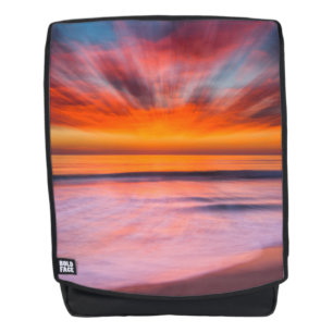 Sonnenuntergang Tamarack Beach   Carlsbad, CA Rucksack