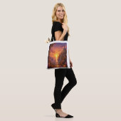 Sonnenuntergang Tasche (Am Model)