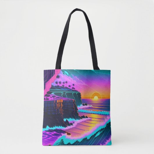 Sonnenuntergang Tasche (Vorderseite)