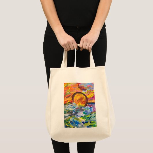 Sonnenuntergang Tasche (Vorderseite (Produkt))