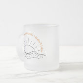 Sonnenuntergang Tasse (Vorderseite Links)