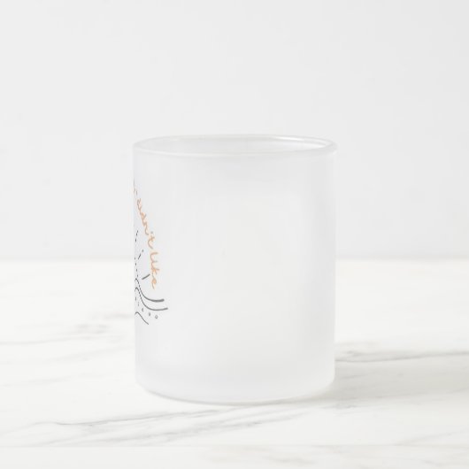 Sonnenuntergang Tasse (Mittel)