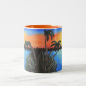 Sonnenuntergang Tasse (Mittel)