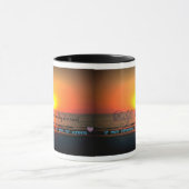 Sonnenuntergang Tasse (Zentrum)