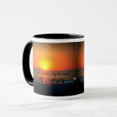 Sonnenuntergang Tasse (Vorderseite Links)