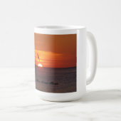 Sonnenuntergang-Tasse Kaffeetasse (VorderseiteRechts)