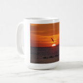 Sonnenuntergang-Tasse Kaffeetasse (Vorderseite Links)
