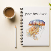 Sonnenuntergang Tentakel: Wasserfarbenfrohe Kunst Notizblock