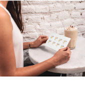 Sonnenuntergang Tentakel: Wasserfarbenfrohe Kunst Postkarte