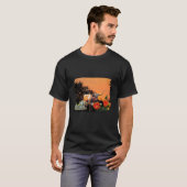 Sonnenuntergang Texas T-Shirt (Vorne ganz)