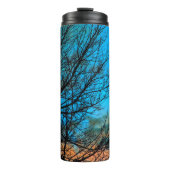 Sonnenuntergang-Thermaltrommel Thermosbecher (Vorderseite)