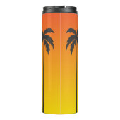 Sonnenuntergang Thermosbecher (Rückseite)