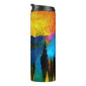 Sonnenuntergang Thermosbecher (Nach rechts gedreht)