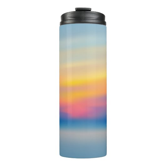 Sonnenuntergang Thermosbecher (Vorderseite)