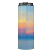 Sonnenuntergang Thermosbecher (Rückseite)